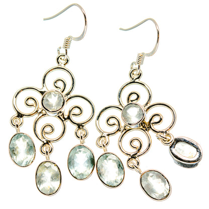 Blue Topaz Earrings handcrafted by Ana Silver Co - EARR425310 - Photo 2