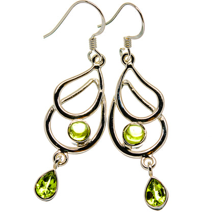 Peridot Earrings handcrafted by Ana Silver Co - EARR425311 - Photo 2