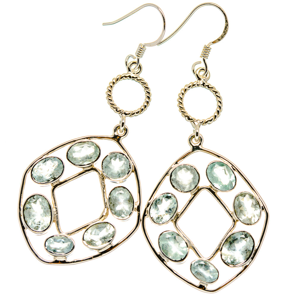 Blue Topaz Earrings handcrafted by Ana Silver Co - EARR425315 - Photo 2