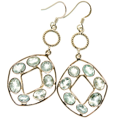 Blue Topaz Earrings handcrafted by Ana Silver Co - EARR425315 - Photo 2