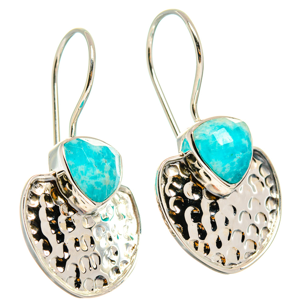 Larimar Earrings handcrafted by Ana Silver Co - EARR425324 - Photo 2