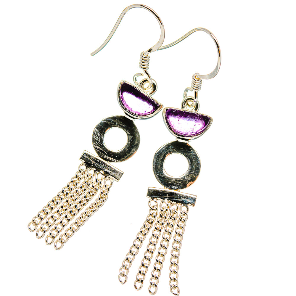 Amethyst Earrings handcrafted by Ana Silver Co - EARR425349 - Photo 2