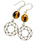 Tiger Eye Earrings handcrafted by Ana Silver Co - EARR425368 - Photo 2