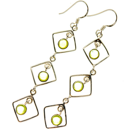 Peridot Earrings handcrafted by Ana Silver Co - EARR425374 - Photo 2