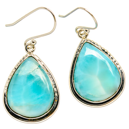 Larimar Earrings handcrafted by Ana Silver Co - EARR425406 - Photo 2