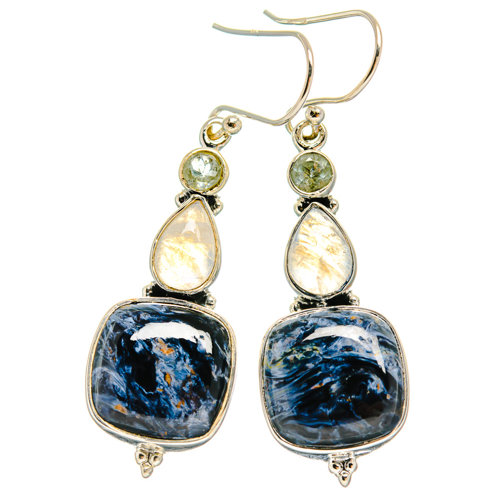 Pietersite Earrings handcrafted by Ana Silver Co - EARR425410 - Photo 2