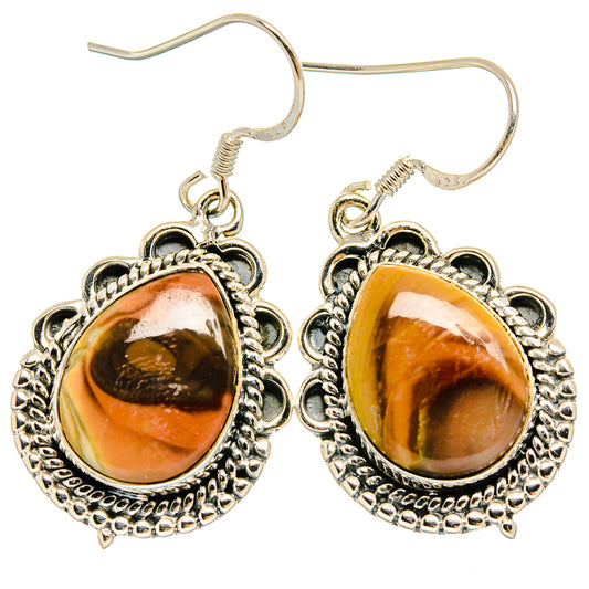 Imperial Jasper Earrings handcrafted by Ana Silver Co - EARR425413 - Photo 2
