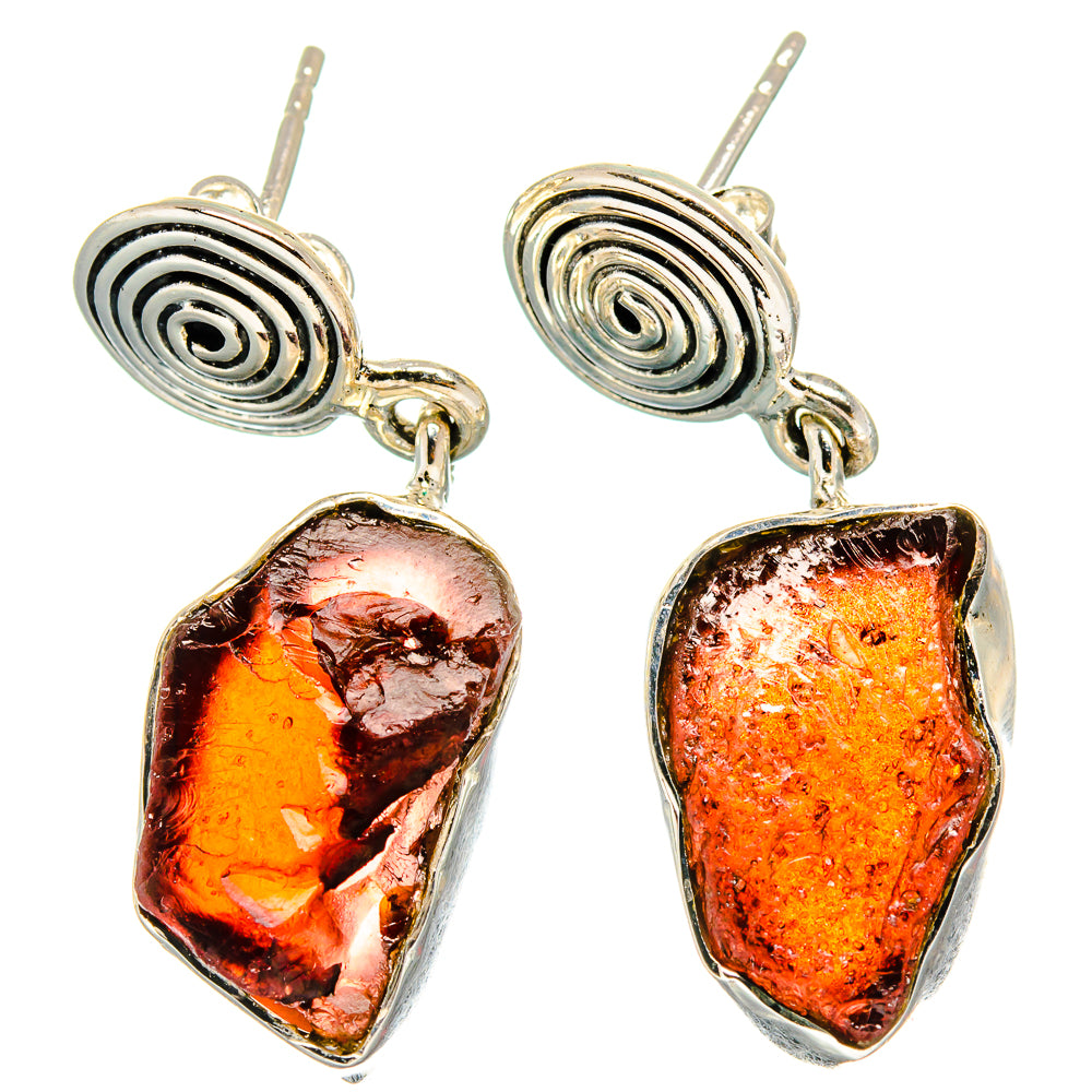 Garnet Earrings handcrafted by Ana Silver Co - EARR425438 - Photo 2