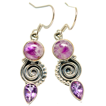 Amethyst Earrings handcrafted by Ana Silver Co - EARR425456 - Photo 2