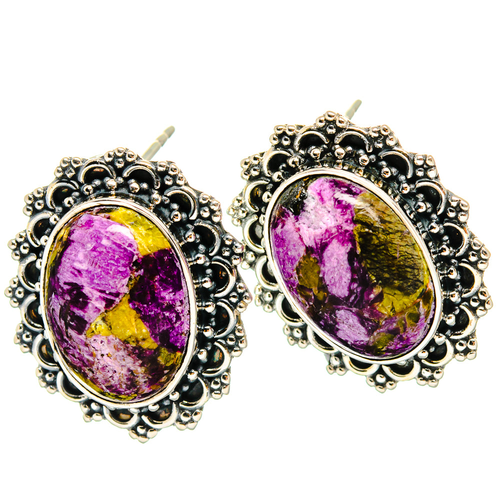 Atlantisite Earrings handcrafted by Ana Silver Co - EARR425489 - Photo 2