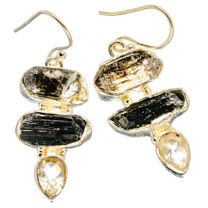 Herkimer Diamond Earrings handcrafted by Ana Silver Co - EARR425493 - Photo 2