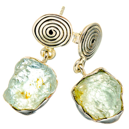 Aquamarine Earrings handcrafted by Ana Silver Co - EARR425503 - Photo 2