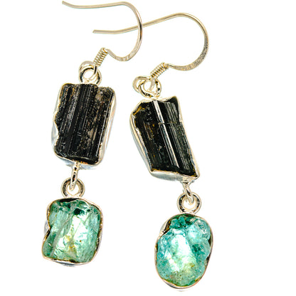 Tourmaline Earrings handcrafted by Ana Silver Co - EARR425529 - Photo 2