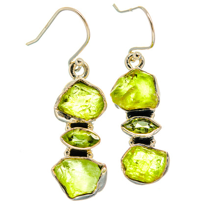 Peridot Earrings handcrafted by Ana Silver Co - EARR425545 - Photo 2