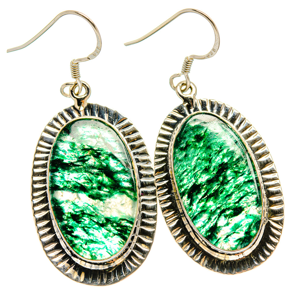 Green Aventurine Earrings handcrafted by Ana Silver Co - EARR425583 - Photo 2