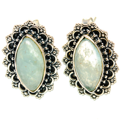Aquamarine Earrings handcrafted by Ana Silver Co - EARR425595 - Photo 2