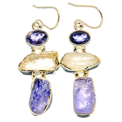 Tanzanite Earrings handcrafted by Ana Silver Co - EARR425622 - Photo 2