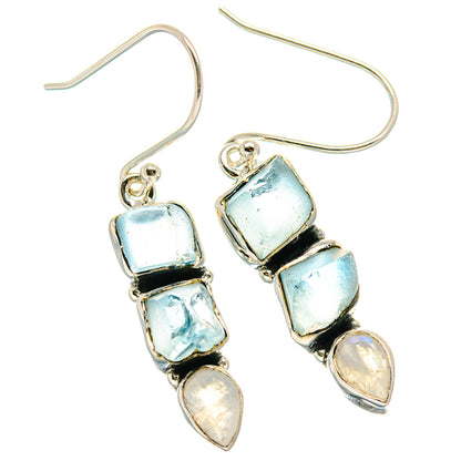 Aquamarine Earrings handcrafted by Ana Silver Co - EARR425624 - Photo 2