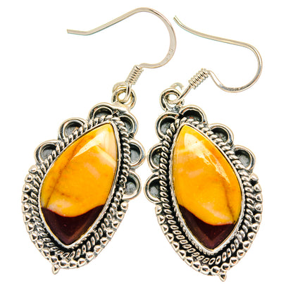 Mookaite Earrings handcrafted by Ana Silver Co - EARR425662 - Photo 2