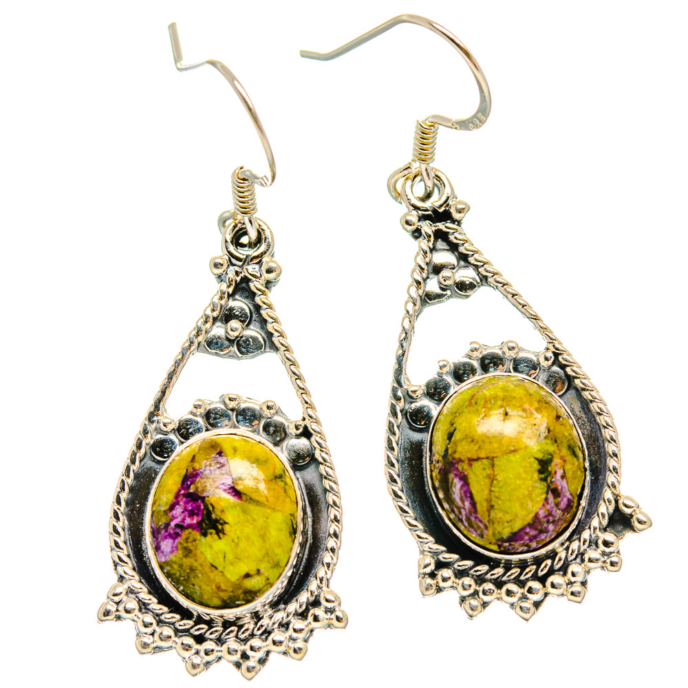Atlantisite Earrings handcrafted by Ana Silver Co - EARR425678 - Photo 2