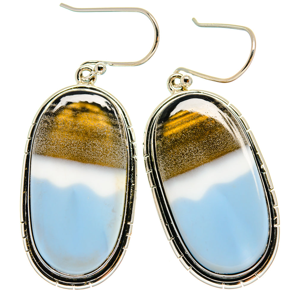 Owyhee Opal Earrings handcrafted by Ana Silver Co - EARR425680 - Photo 2