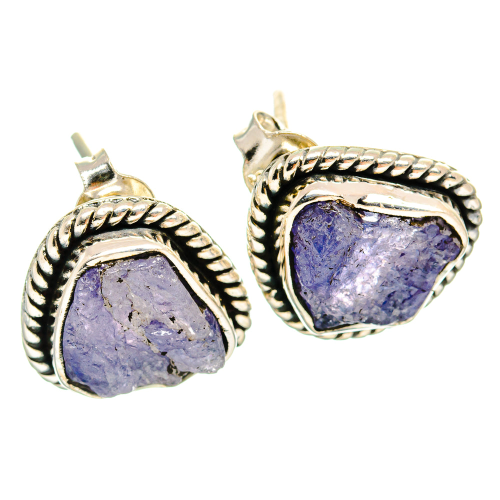 Tanzanite Earrings handcrafted by Ana Silver Co - EARR425698 - Photo 2