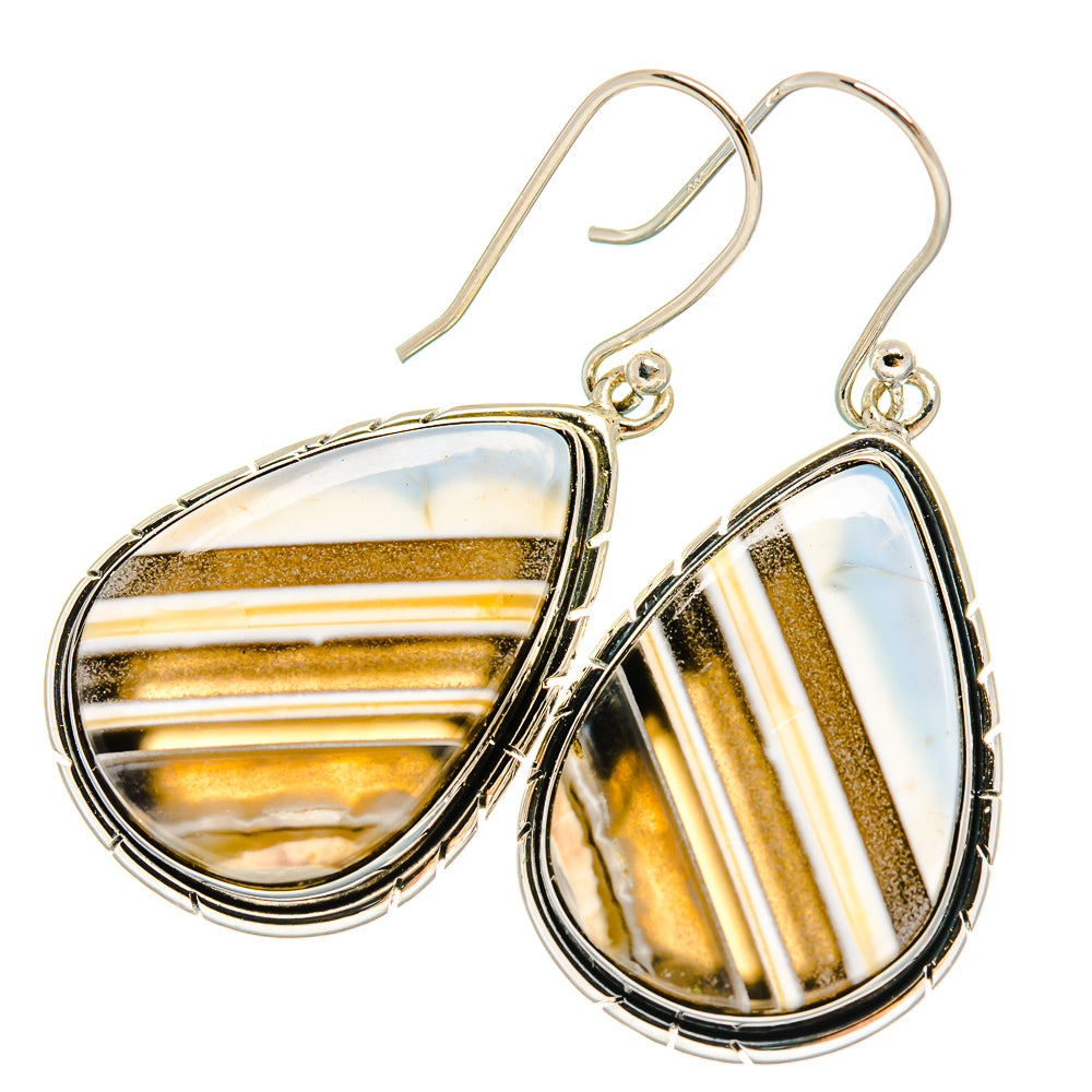 Owyhee Opal Earrings handcrafted by Ana Silver Co - EARR425702 - Photo 2