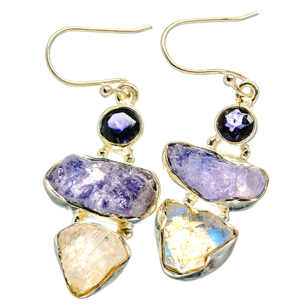 Tanzanite Earrings handcrafted by Ana Silver Co - EARR425708 - Photo 2