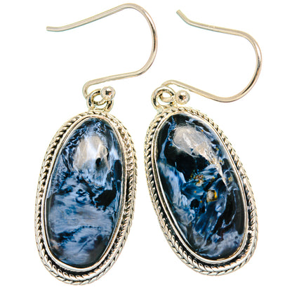 Pietersite Earrings handcrafted by Ana Silver Co - EARR425744 - Photo 2
