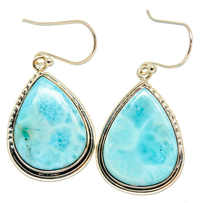 Larimar Earrings handcrafted by Ana Silver Co - EARR425746 - Photo 2