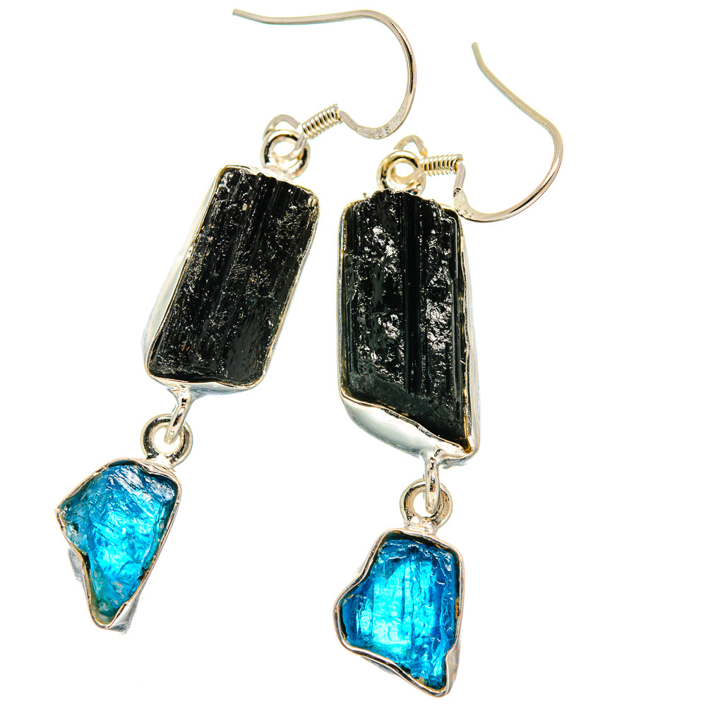 Tektite Earrings handcrafted by Ana Silver Co - EARR425757 - Photo 2