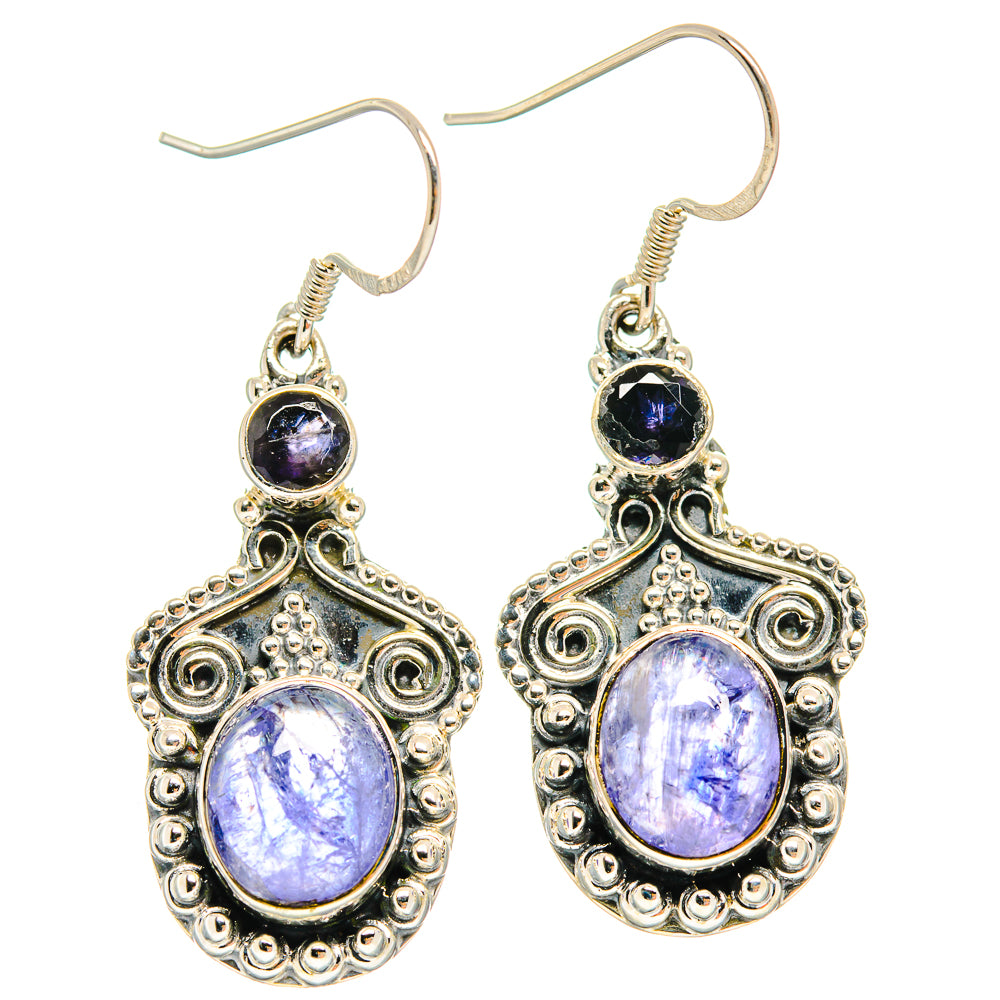 Tanzanite Earrings handcrafted by Ana Silver Co - EARR425762 - Photo 2