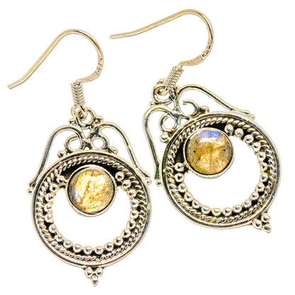 Labradorite Earrings handcrafted by Ana Silver Co - EARR425765 - Photo 2