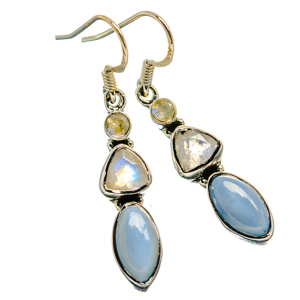 Owyhee Opal Earrings handcrafted by Ana Silver Co - EARR425804 - Photo 2