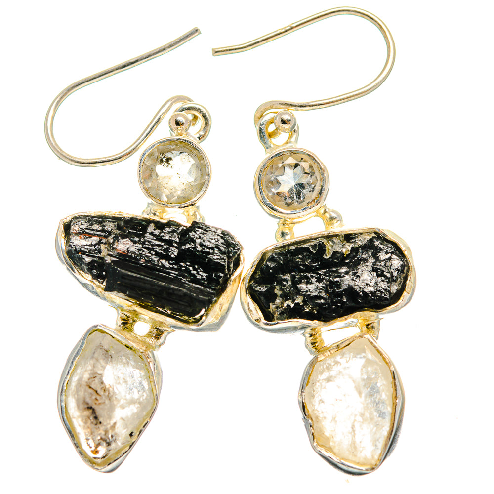 Tektite Earrings handcrafted by Ana Silver Co - EARR425866 - Photo 2
