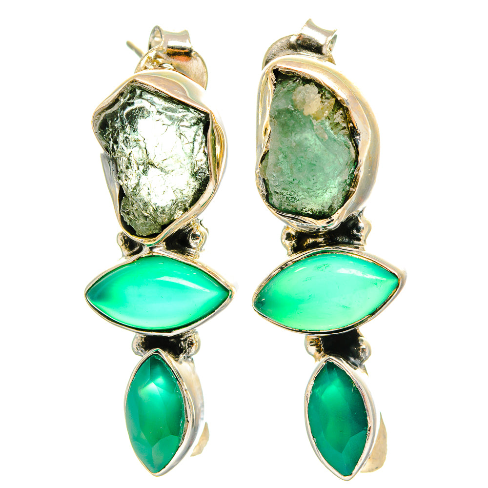 Aquamarine Earrings handcrafted by Ana Silver Co - EARR425868 - Photo 2