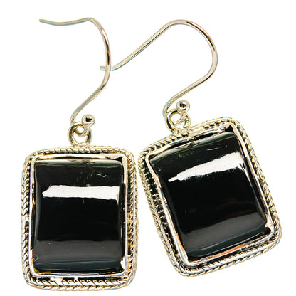Black Onyx Earrings handcrafted by Ana Silver Co - EARR425877 - Photo 2