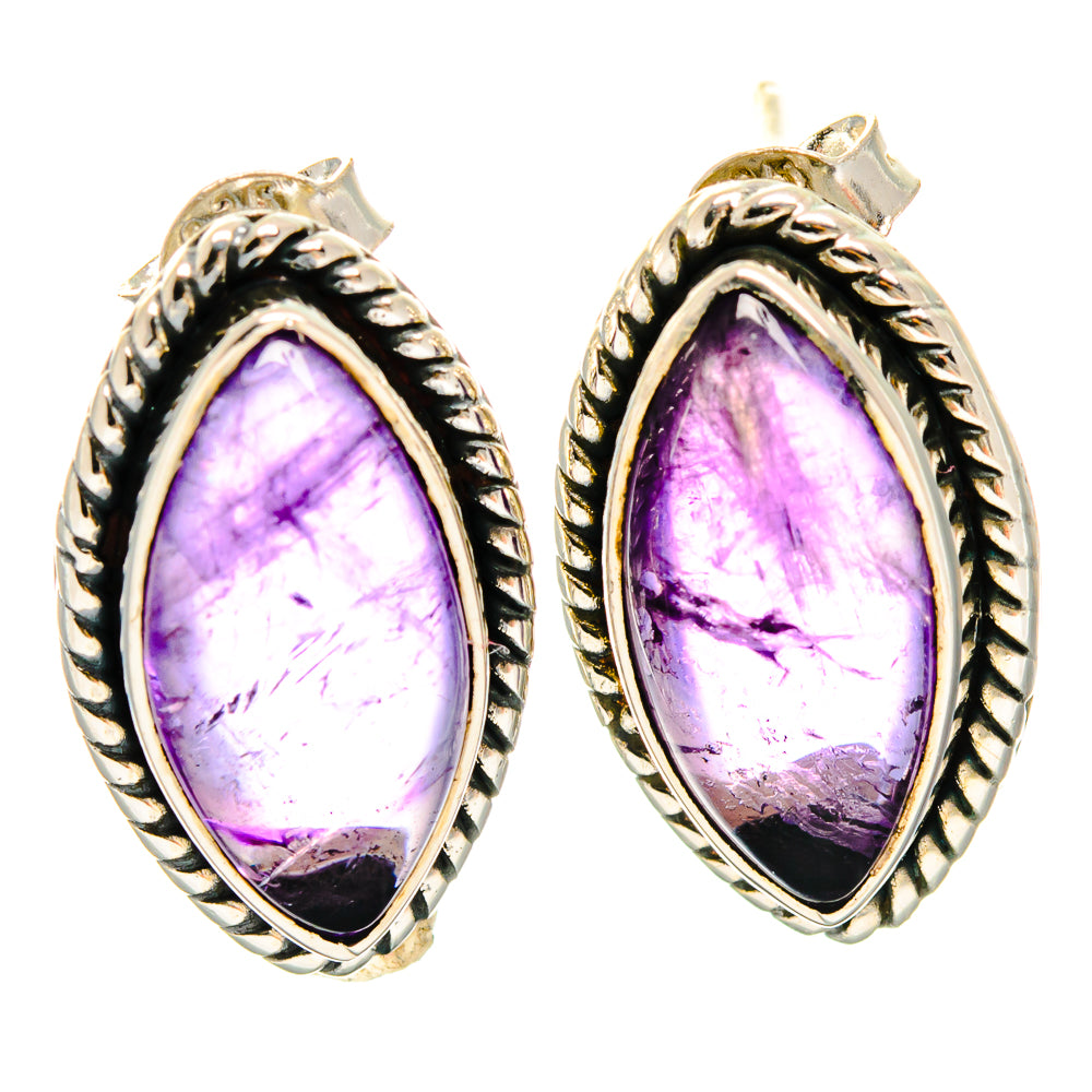 Amethyst Earrings handcrafted by Ana Silver Co - EARR425893 - Photo 2