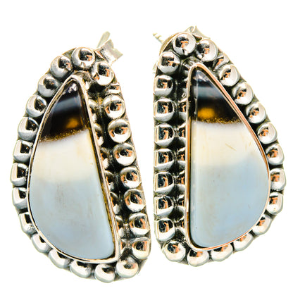 Owyhee Opal Earrings handcrafted by Ana Silver Co - EARR425895 - Photo 2