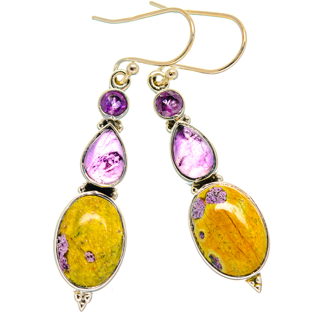 Atlantisite Earrings handcrafted by Ana Silver Co - EARR425900 - Photo 2