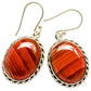 Red Jasper Earrings handcrafted by Ana Silver Co - EARR425905 - Photo 2