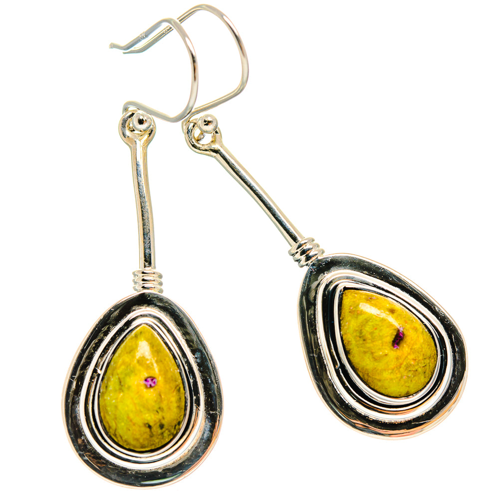 Atlantisite Earrings handcrafted by Ana Silver Co - EARR425910 - Photo 2