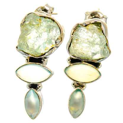 Aquamarine Earrings handcrafted by Ana Silver Co - EARR425928 - Photo 2