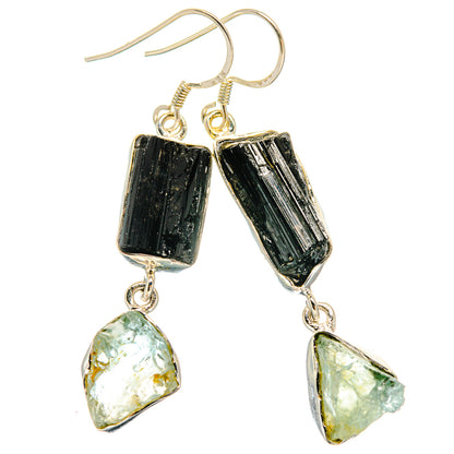 Tektite Earrings handcrafted by Ana Silver Co - EARR425931 - Photo 2