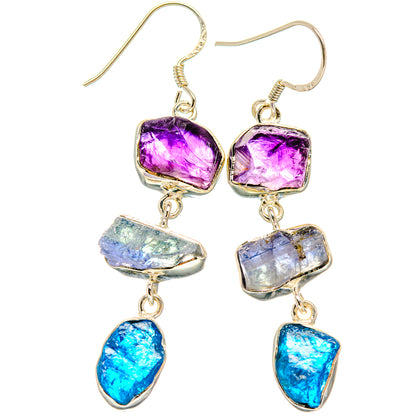 Amethyst Earrings handcrafted by Ana Silver Co - EARR425933 - Photo 2