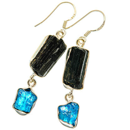 Tektite Earrings handcrafted by Ana Silver Co - EARR425935 - Photo 2