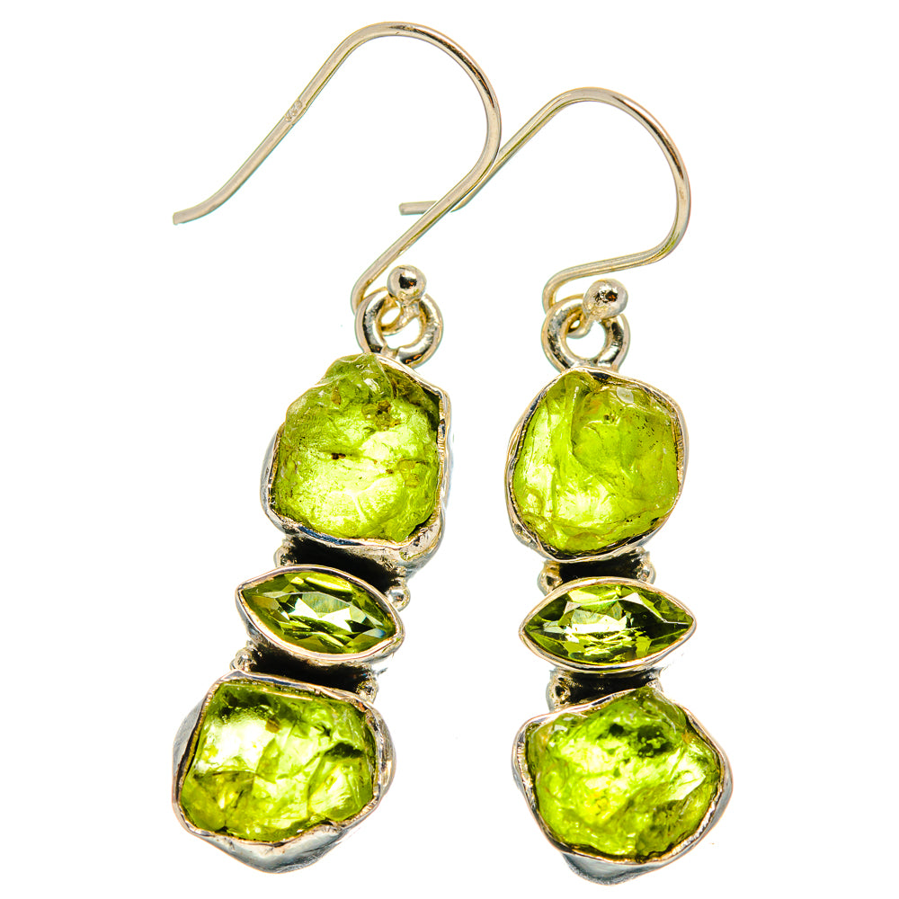 Peridot Earrings handcrafted by Ana Silver Co - EARR425968 - Photo 2