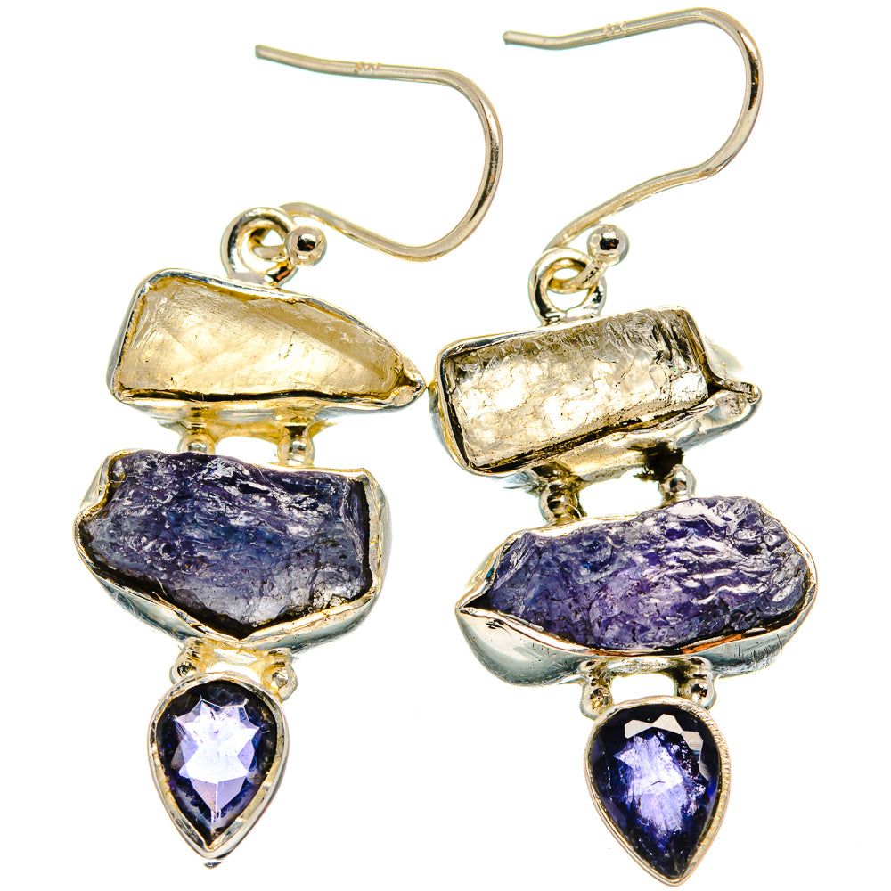 Tanzanite Earrings handcrafted by Ana Silver Co - EARR425969 - Photo 2