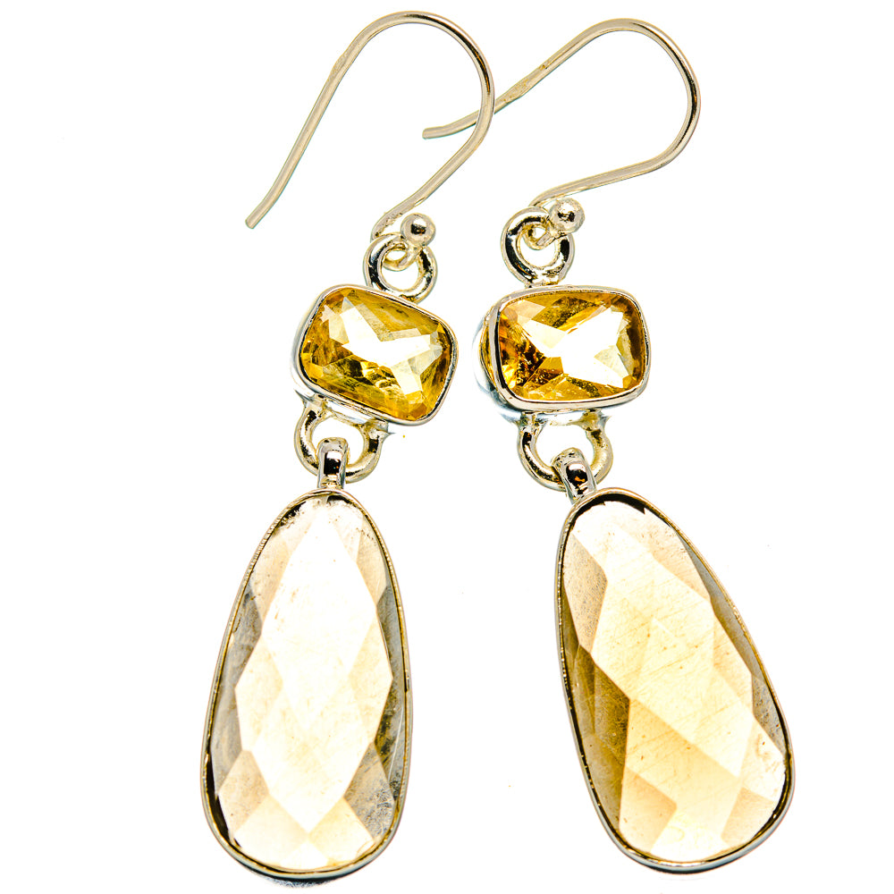 Smoky Quartz Earrings handcrafted by Ana Silver Co - EARR425980 - Photo 2