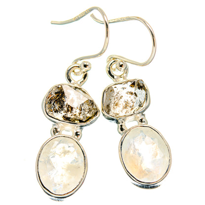 Rainbow Moonstone Earrings handcrafted by Ana Silver Co - EARR425990 - Photo 2